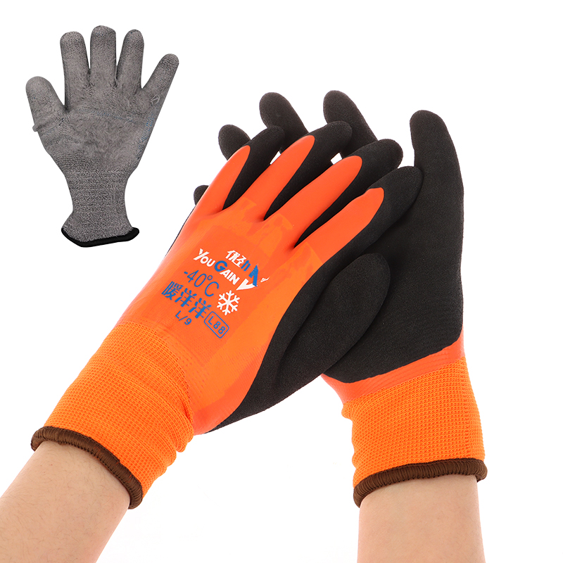 -30 Degrees Cold Storage Anti- - Fishing Gloves ulasan dan harga