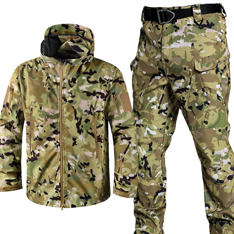 Men's Waterproof Softshell Fle - Fishing Jacket Waterproof ulasan dan harga