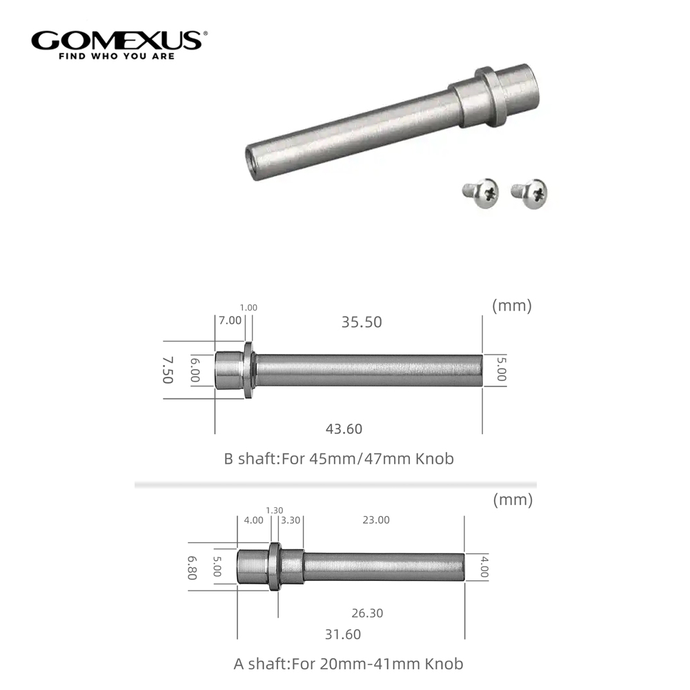 Gomexus Alloy Reel Shaft and B - Shimano Reel Stradic ulasan dan harga