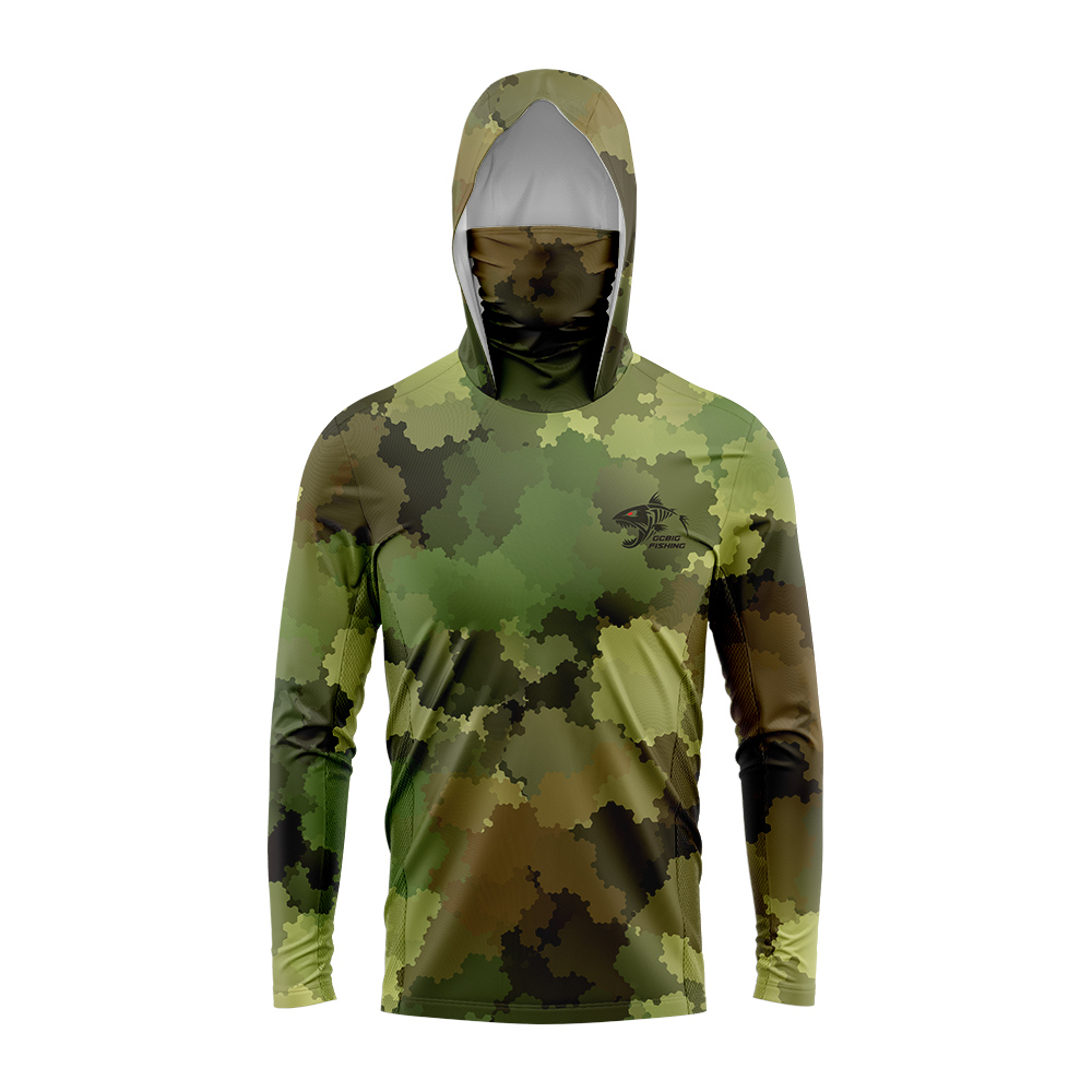 Huk New Gear Fishing Shirt Sum - Fishing Mask Sun Protection ulasan dan harga