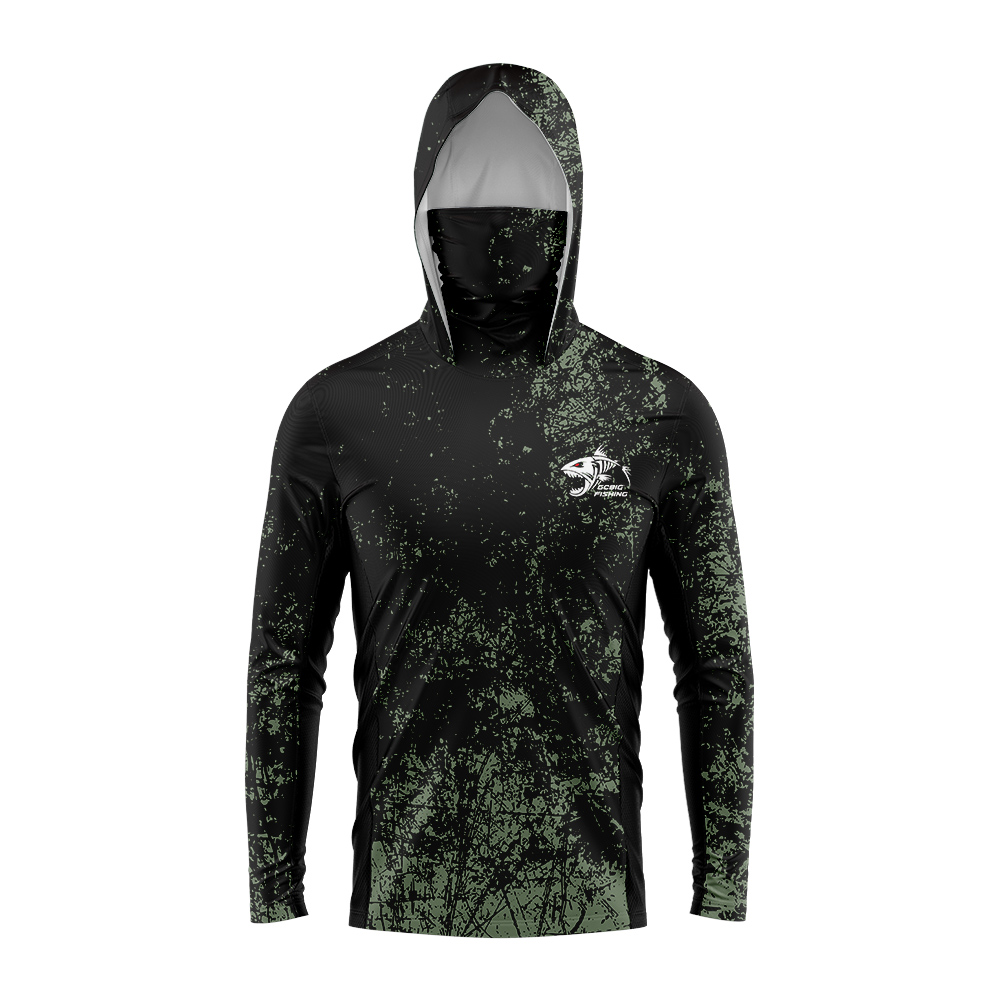 Huk New Gear Fishing Shirt Sum - Fishing Mask Sun Protection ulasan dan harga